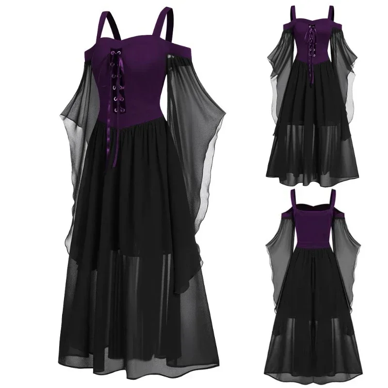 Medieval Renaissance Dress Women - Nuovo abito da strega medievale per
