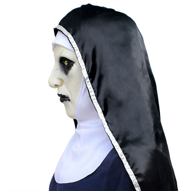 Led Purge Mask Halloween - 1PC The Horror Spaventoso Nun Maschera