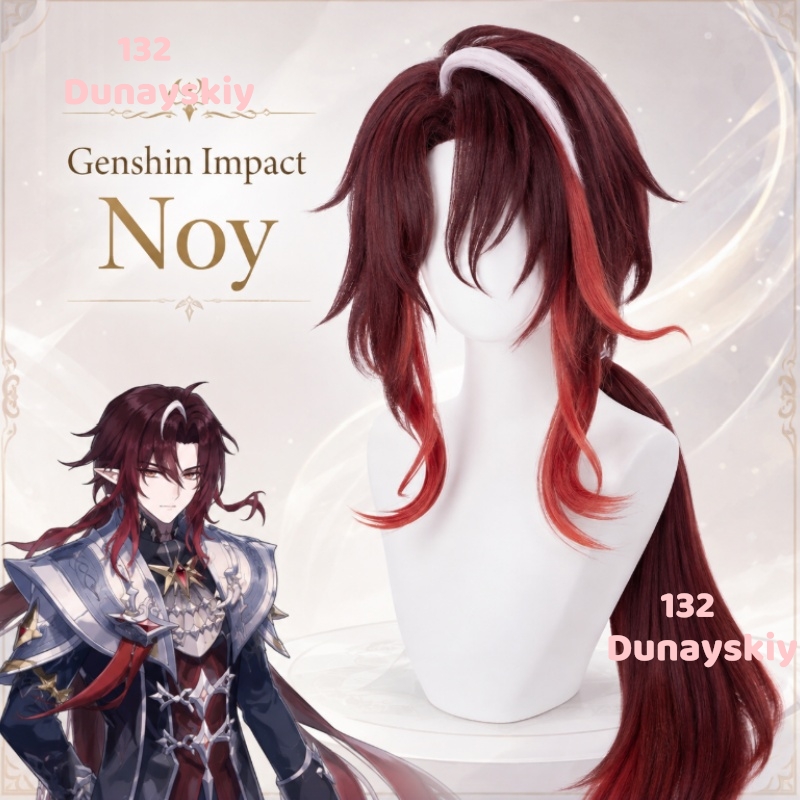 Anime Cosplay Wig Heat Resistant - Parrucca Cosplay Noy Snezhnaya di Genshin