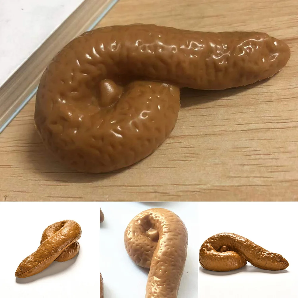 3 pezzi realistici morbidi can - Fake Poop Gag Gift recensione e prezzo