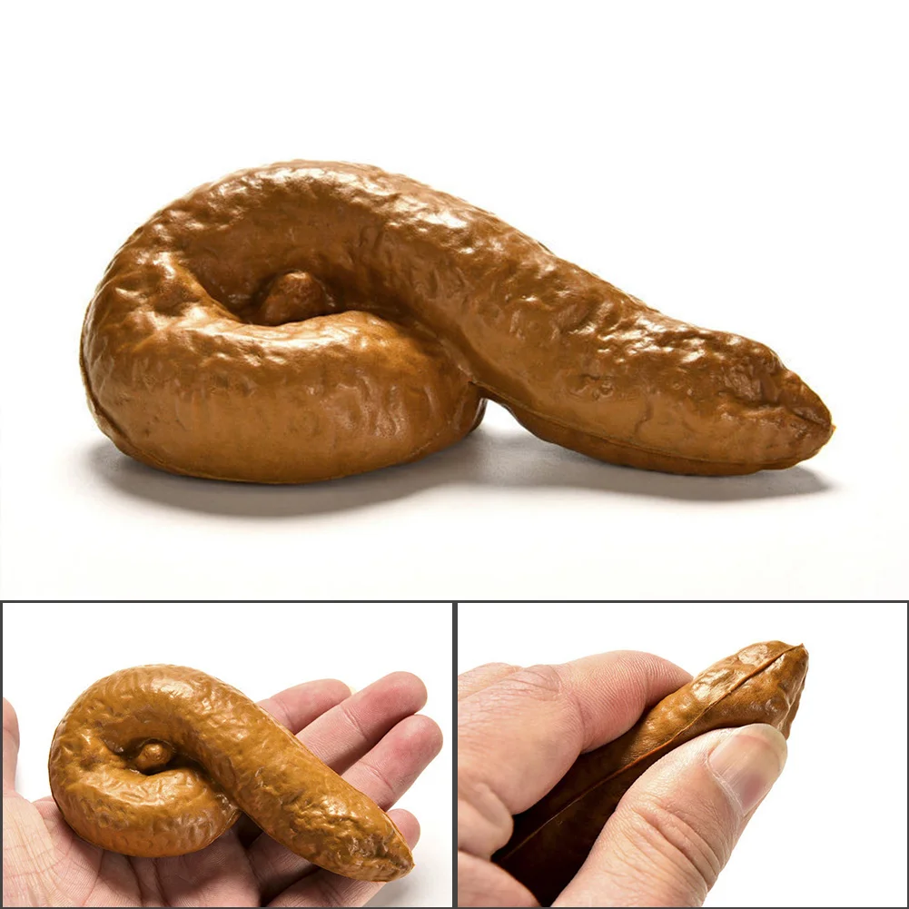3 pezzi realistici morbidi can - Fake Poop Gag Gift recensione e prezzo