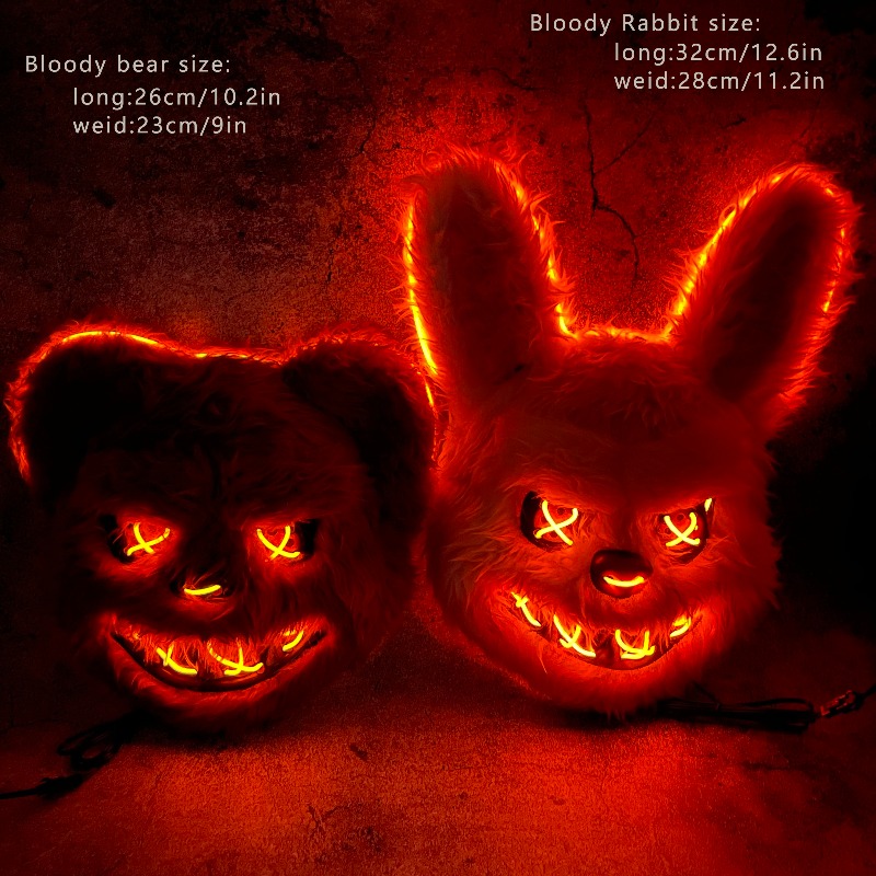 Maschera Luminosa a LED per Fe - Led Purge Mask Halloween recensione e prezzo