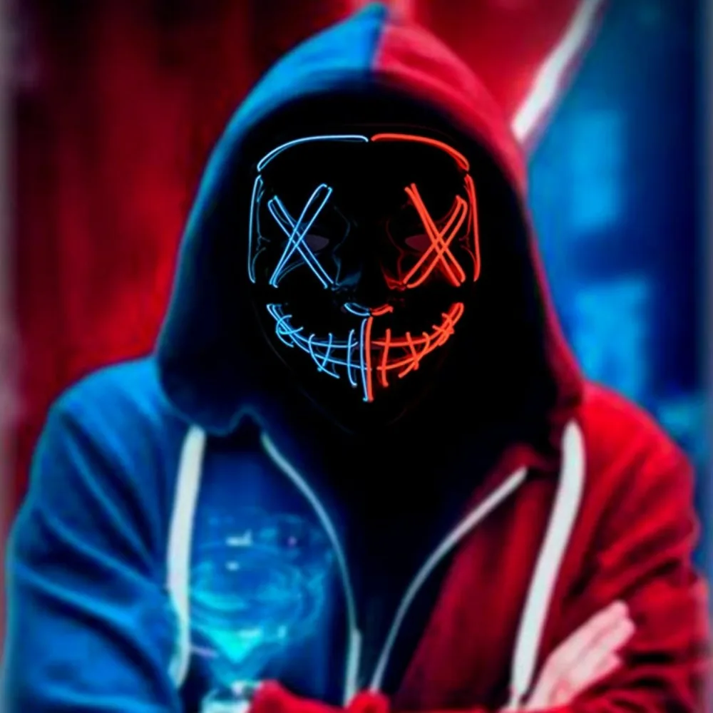 Vendita calda Halloween incand - Led Purge Mask Halloween recensione e prezzo