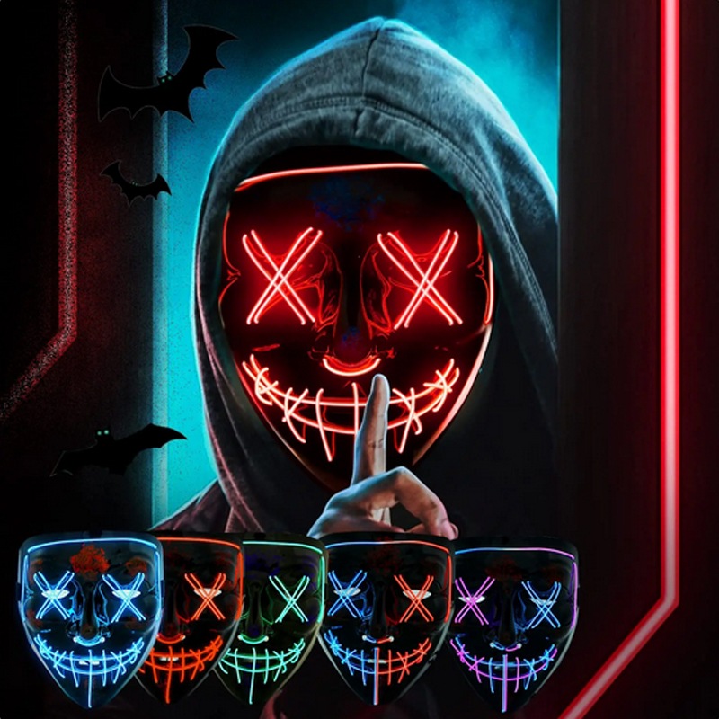 Maschera di Halloween Spavento - Led Purge Mask Halloween recensione e prezzo