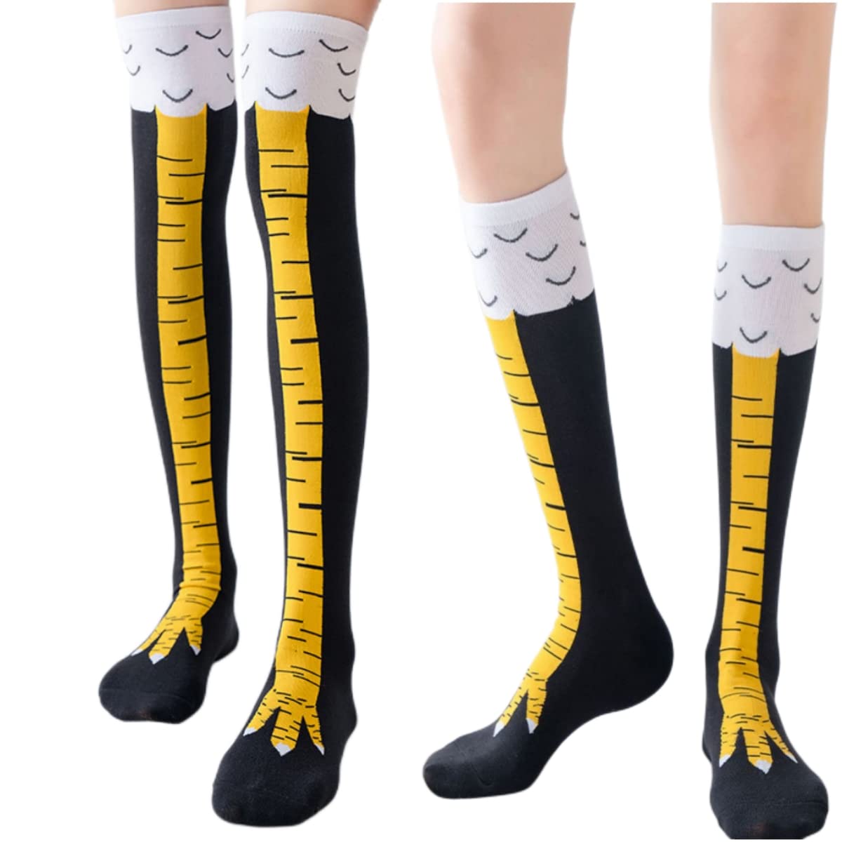1/2 paia di calzini alti al gi - Funny Chicken Leg Socks recensione e prezzo
