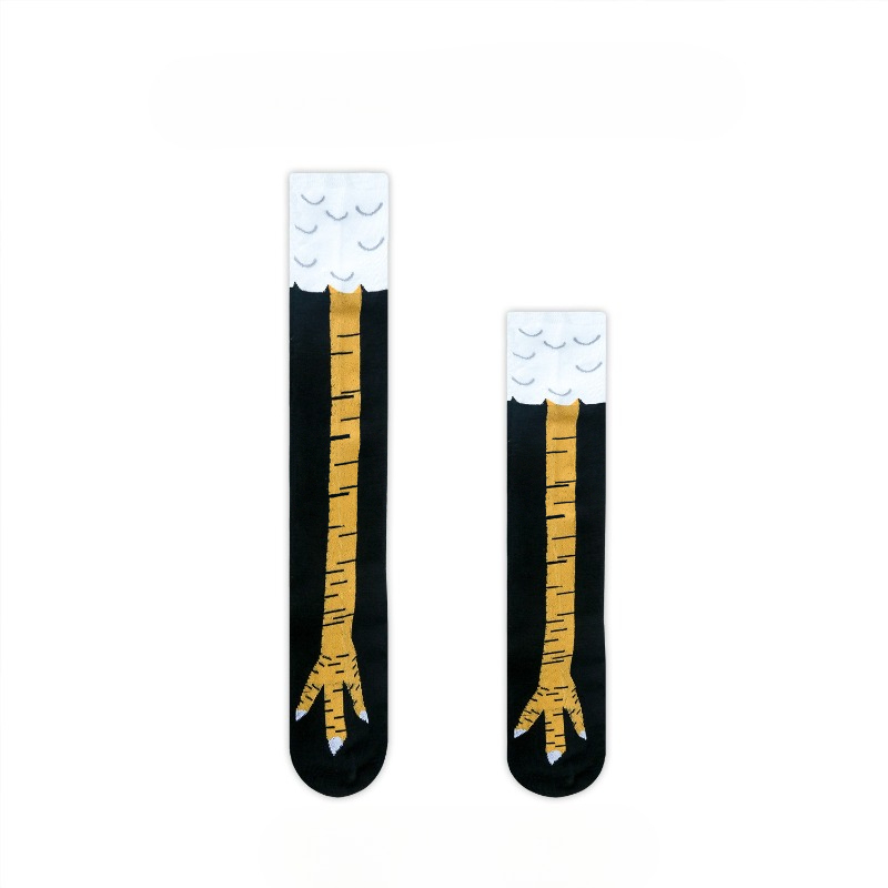Nuovi Calzini Alti da Donna al - Funny Chicken Leg Socks recensione e prezzo