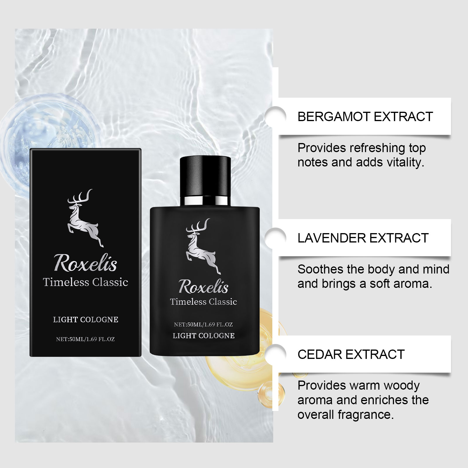 Charm Classic Cologne da uomo, - Novelty Gifts recensione e prezzo
