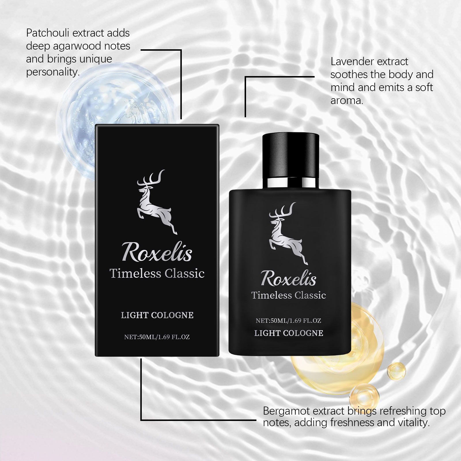 Charm Classic Cologne da uomo, - Novelty Gifts recensione e prezzo